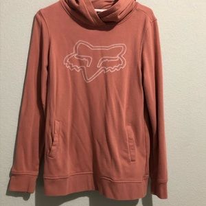 pink FOX hoodie